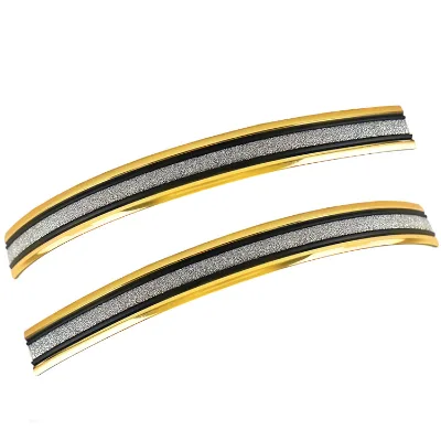 PVC Cabinet Door Edge Chrome Trim Molding Acrylic Adhesive Abarth PVC Protection Decoration