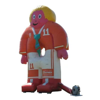 3m/4m/5m/6m/7m Inflatable Tie Shooting Target Doll Model in the Netherlands Adults and Children love Inflatable Football Game