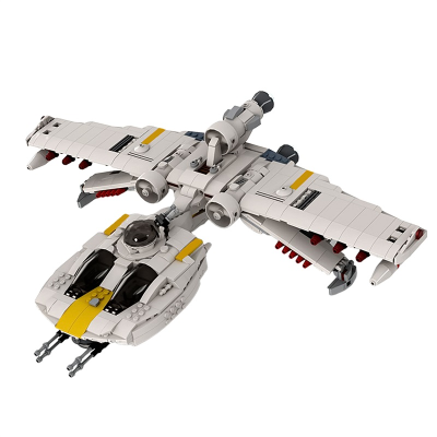 Funbuild Star Blocks Toys Model Wars MOC-181275 K-wing Assault Starfighter Building Block Toys