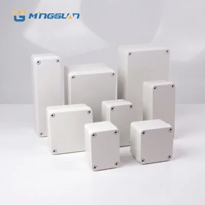White RTKLM NBN Gaurang PC/ABS Structured IP67 Waterproof Junction Box Panel 2 Way Transparent SMPS