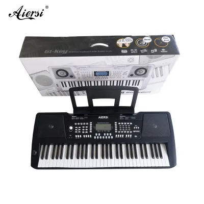 China Adults 61 Key Keyboard Piano Electronic Piano Including 27 Arab Rhythm MIDI Piano with Touch Response Key