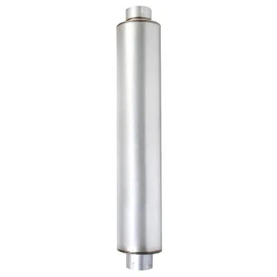 2ME366 Round Heavy-duty Exhaust Muffler for Heavy-Duty Trucks: CH600, CH613, CH643, CH688, CL Series, CS Series, Granite