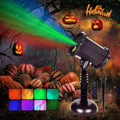 2024 New Product Kids Christmas Gift Children's Toy Halloween Projector Mini Laser Show Star Aurora Projector