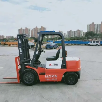 HELI 35 3.5tons 90%new Original China with EPA,CE Agricultural Cheap Used HELI 35 gForklift for Forkin