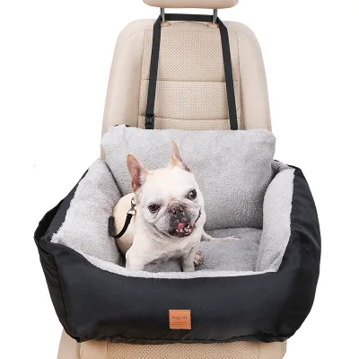 New Design Dog Car Seat Cushion Travel Bed Dog Car Seat Hammock with Animal Print Booster Safety Accessories Made of Polyester
