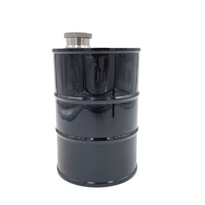 Custom logo 304 Stainless Steel 25oz Oil Can Hip Flask with Color Painting