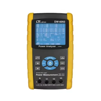 LUTRON DW-6093 Real Time Data Logger 3 Phase Power Analyzer Tester High Performance Testing Equipment
