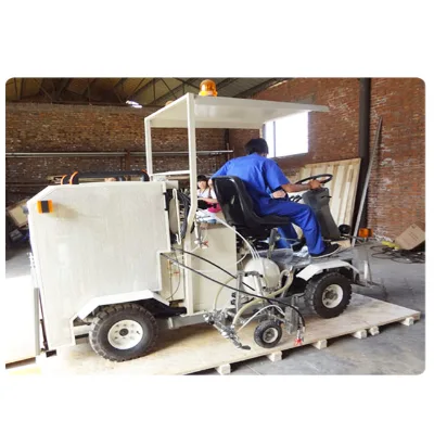 Self-propelled Road Marking Machine Road Curb Marker Road Marking Machine