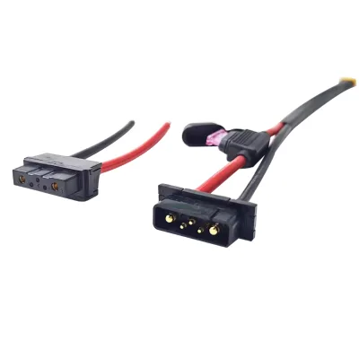 Original Hailong 4pin 5pin 6pin Discharge Connector Hailong 1, Hailong 1-2, G80 E-bike Battery case Power Plug Cable