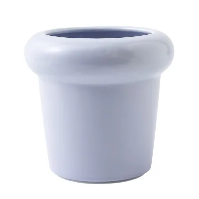 Indoor Decoration Bright Glazed Ceramic Orchid Plant Pot for Succulent