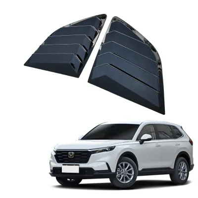 Suitable for 23 Honda CRV Car windows Rear Triangular Blinds Side windows Black Warrior Decorative Stickers Modified Accessories