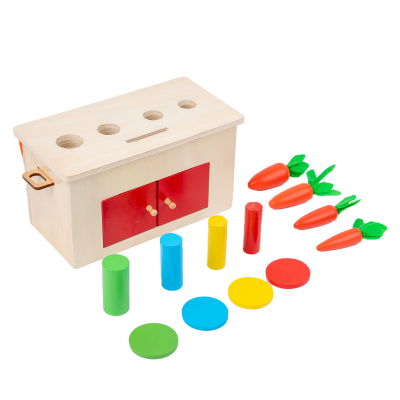 Montessori Baby Wooden Toys Throwing Combination Montessori Educational Toys Perfect Montessori Activity for Home or Preschool