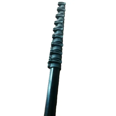 CNER 100% Pure 3K Twill Carbon Fiber Telescopic Mast Small Lightweight Extendable Carbon Tube Outdoor Support Equipment