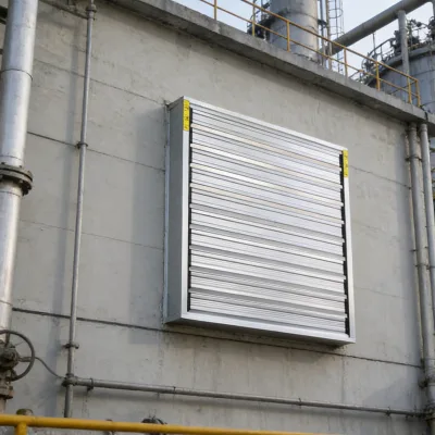 Ventilation Window Mount Wall Fan Axial Flow Fans Warehouse Air Extractor Box Type Industrial Exhaust Fan