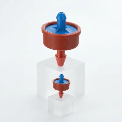 60 Pack Inline Drip Irrigation Emitters 0.5 GPH Pressure Compensating Adjustable Constant Flow Leakproof Plastic Drip