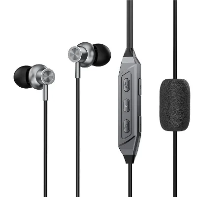 2026 New K6 Cross-Border In-Ear Wired Type-C Headphones Built-in Sound Card Silicone Material 1.2 Million Cord Length Karaoke