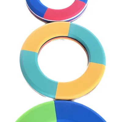2026 XPE Foam Swim Ring Durable XPE Construction