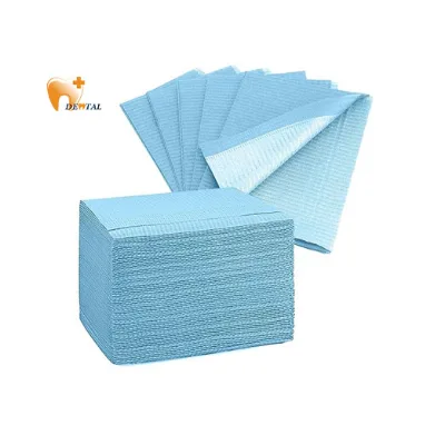 Oral Lace-Up Scarf Dental Bib Drool Pad Waterproof and Dirt-Proof Disposable Lace-Up Towel Manual/Machinery Power Source