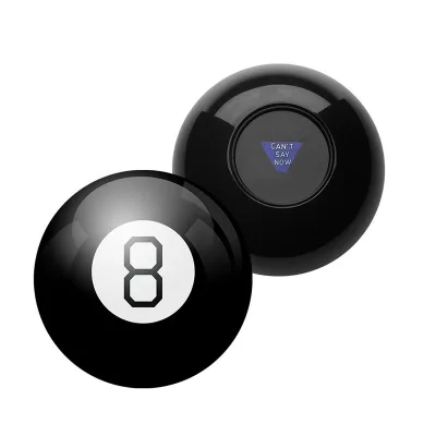 Educational 10cm Magic 8 Ball Customized Logo Printed Custom Magic Ball for Kids