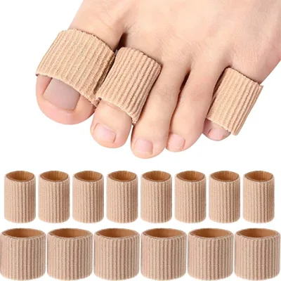 TP002 Toe Cushion Tube Toe Tubes Sleeves Soft Gel Corn Pad Ballet Dance Toe Protectors for Cushions Corns