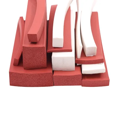 Cina Factory Direct Heat-resistant Sponge Rubber Foam Silicone Rubber Foam Strips