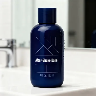 Custom Protects Skin Post Shave Balm Shea Butter After Shave Face Lotion Jojoba Oil Aftershave Balm for Men