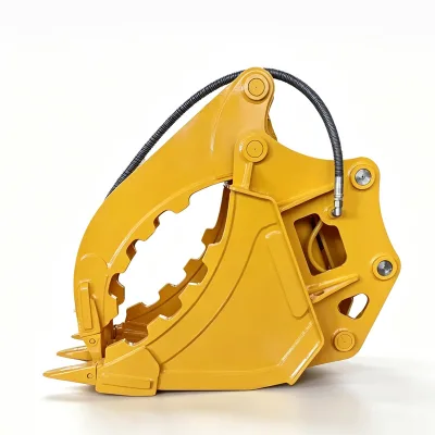 10-13Ton Excavator Attachment Excavator Bucket Hydraulic Thumb Bucket Grab Bucket for SK120 PC120 ZX120 DX120 SY120