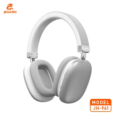Wireless BT Headphones Over Ear HiFi Stereo Headset 40H Long Battery Life Adjustable Headband Comfortable Ear Cups
