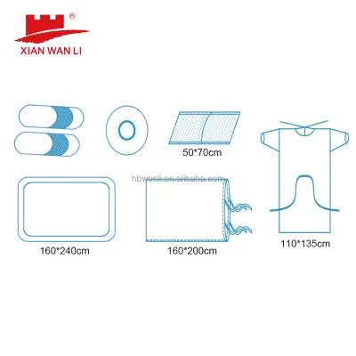Customizable Disposable Welcome Pack Patient Convenience Kit for Healthcare Centers