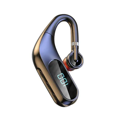 KJ10 TWS Business Earphone 180 Degree Rotation LED Display HiFi Stereo SPort Wireless Earbud Headphone With Mic