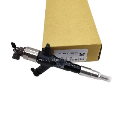 Diesel Engine Fuel Injector 095000-5550 Injector Nozzle Assembly 095000-6593 095000-6070 for Hyundai Kobelco Komatsu Excavator