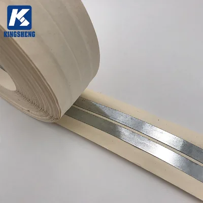 50mm Eco-Friendly Aluminum Corner Tape Kraft Paper Self-Adhesive Drywall Joint Tape Hot Melt Protective 1-80 for Carton