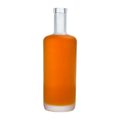 700ml 750ml Frosted Aether Glass Bottle Premium Tequila Vodka Liquor Spirits Bottle