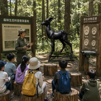 The polished copper-like animal statues, custom-designed using resin fiberglass technology, come in various shapes.