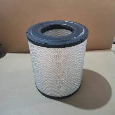 Truck Air Filter Set 2 Pcs for for P527682 AF25139M AF4908 P185069 LAF1849 RS3518 AF2120 46556 Black