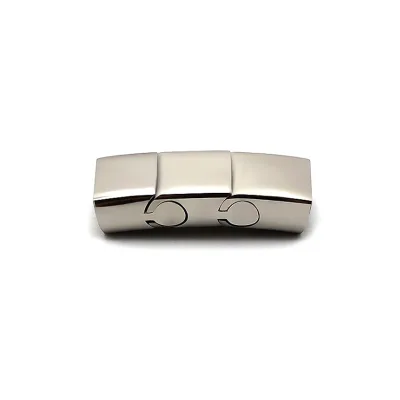 Top Sellers Fashion Jewelry Accessories Adjustable Size Flat Clasp for Leather Bracelets