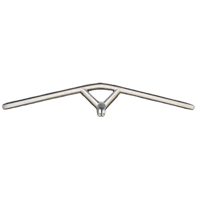 Factory Titanium Alloy Custom Gr.9 Ti3Al2.5V Titanium Bike Bicycle Flat Handlebar