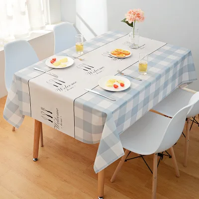 Tablecloth  for Dining & Coffee Table Home Woven Technique