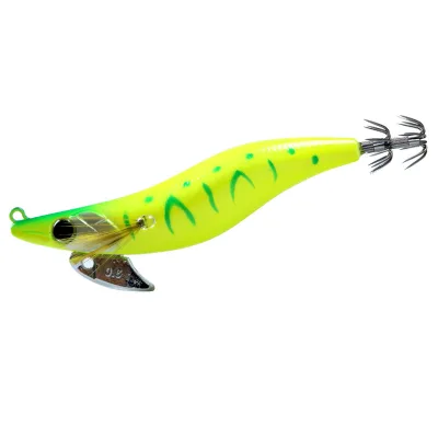 Eging Squid Jig 92mm 11g 2.5# Squid Jig Lures Hard Plastic Fishing Bait Squid Fishing Jigs for Saltwater Boat Squid Fishing