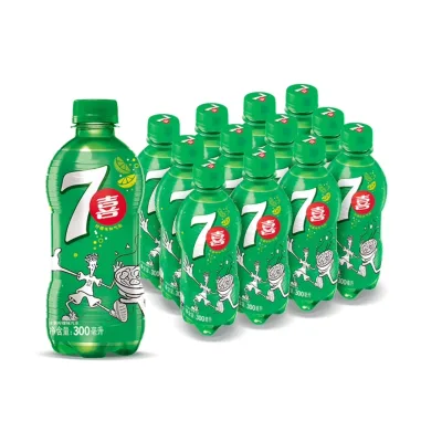 Wholesale Lemon Flavor Cool Exotic Drinks Soda Soft Drinks 300ml*12 Mini Package Carbonate