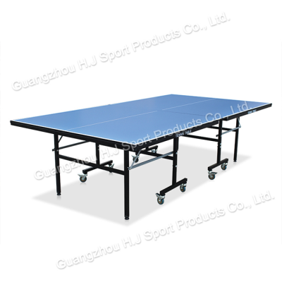 International Standard Size Ping Pong Game Table, Folding Moving Indoor Table Tennis