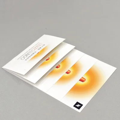 Custom Colorful Brochure Printing Service Cheap Folded Business Book Flyer Paper Material Commercial Advertising Promotion