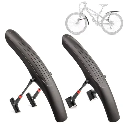 Adjustable bicycle Mudguard for Mountain Road Bikes Lightweight and Quick Detachable Mudguard Tiles Outdoor Cycling Equipment