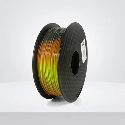 Hello3D Magic PLA 3D Printing Filament 1.75mm 1kg Spool 200-300°C Printing Temp Three-Stage Color Changing Yellow Orange Red