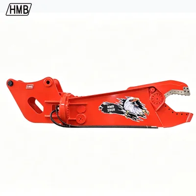 OEM HMB Excavator Metal Cutting Replaceable Blades Shear Steel Cutting Hydraulic Eagle Shear with 360 Degree Rotating