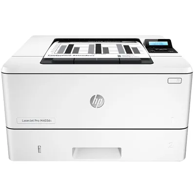 Efficient and Economical Wireless Automatic Duplex H P M403dn Monochrome Laser Printer for Home, Business, Office