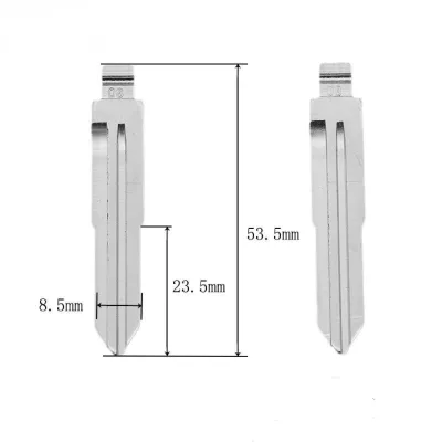 KEIDIY #08 Key Blade Thickness 2.25mm Suitable for Dai-hatsu Xia-li, Geely Mei-ri, K-ia Sea Lion B-uick