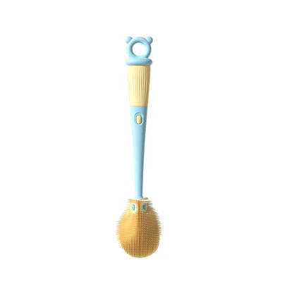 Multifunctional Household Cleaning Brush Set Long Handle Four-Cup Carrot Concept Creative PP Plastic Baby Bottle Travel Kitchen