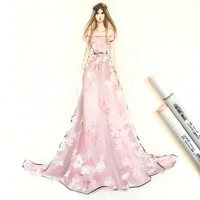 Custom Vintage A-Line Floor-Length Breathable Short Sleeve Ball Gown Dress with Slim Fit for Occasions