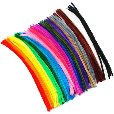 Wholesale Colorful Decorative Fabric Tassels DIY Twist Bar 100% Polyester Tassel for Handmade Jewelry Home Decoration Findings